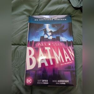 Batman All-Star Comic Book - Blue, Pink, Black